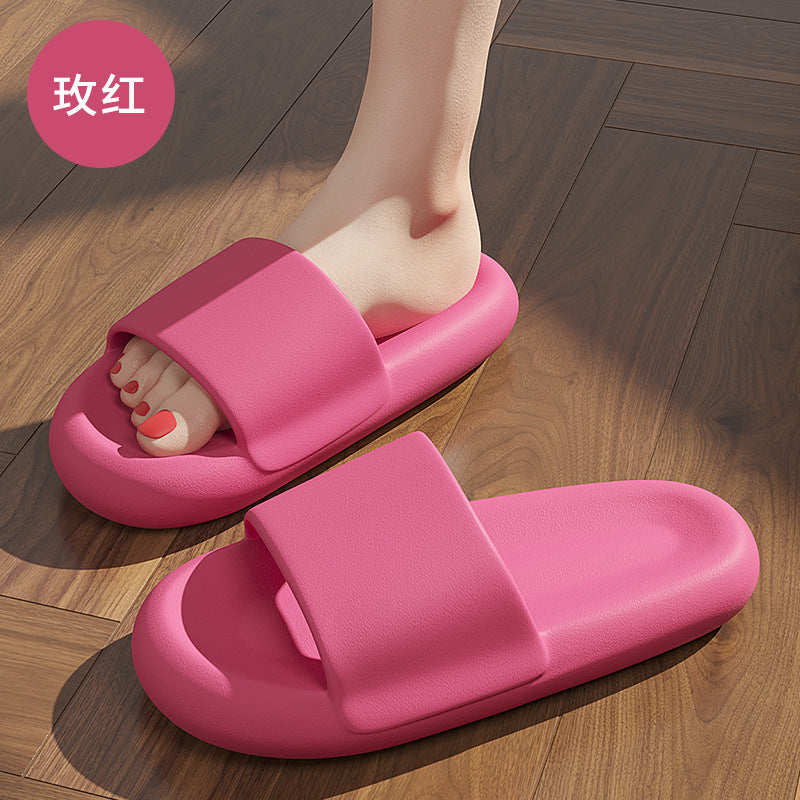 Summer women's high-end soft sole slippers