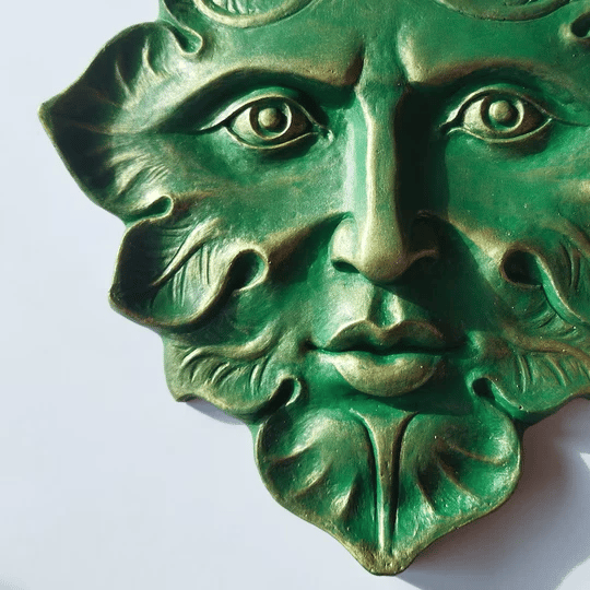 The "Green Man" Wall Art Sculpture