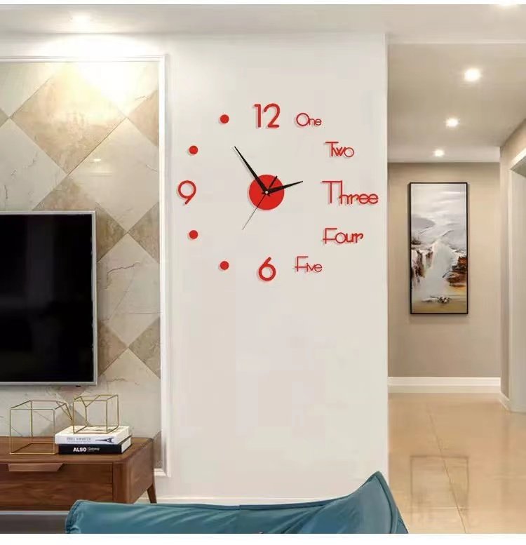 🔥Summer Hot Sale - 48% OFF 🔥MODERN DIY PUNCH-FREE WALL CLOCK