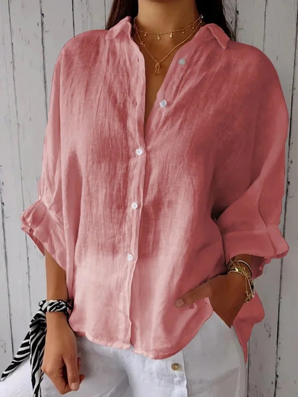 Women's Cotton Casual Shirt(BUY 2 FREE SHIPPING)