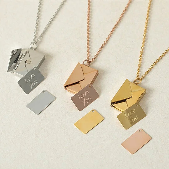 【Graduation Season Pre-sale】Romantic and love letter necklace 💗