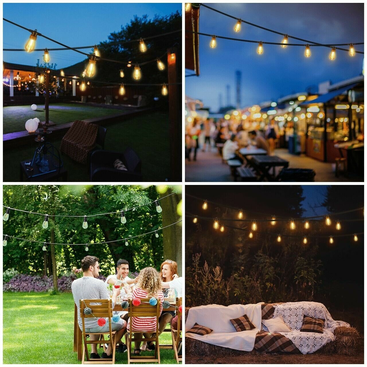 🔥49% OFF🔥 - Waterproof Solar Powered LED Outdoor String Lights