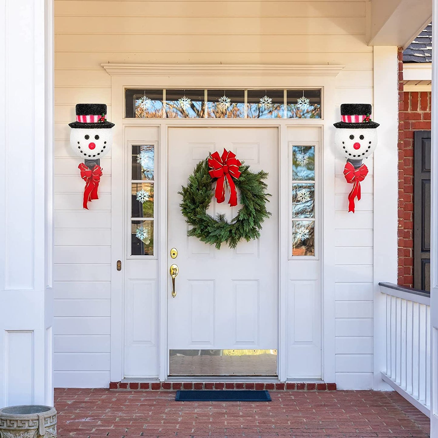 【Christmas best seller🎄】Snowman Porch Light Cover [BUY 3 FREE SHIPPING]