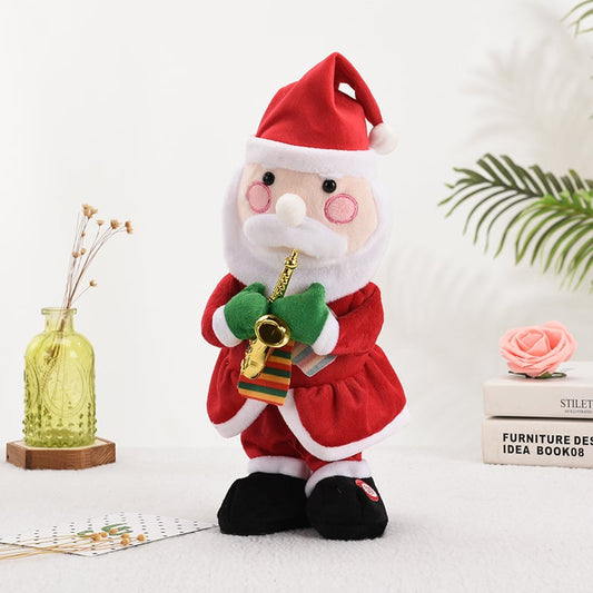 【Christmas best seller🎄】 Electric Blowing Saxophone Santa