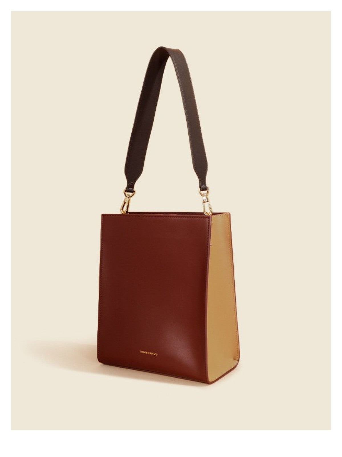 New contrast color shoulder bag for women