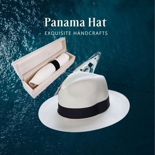 Unisex Classic Panama Hat-Delicate Hand Knitting(Manufacturer gets goods)