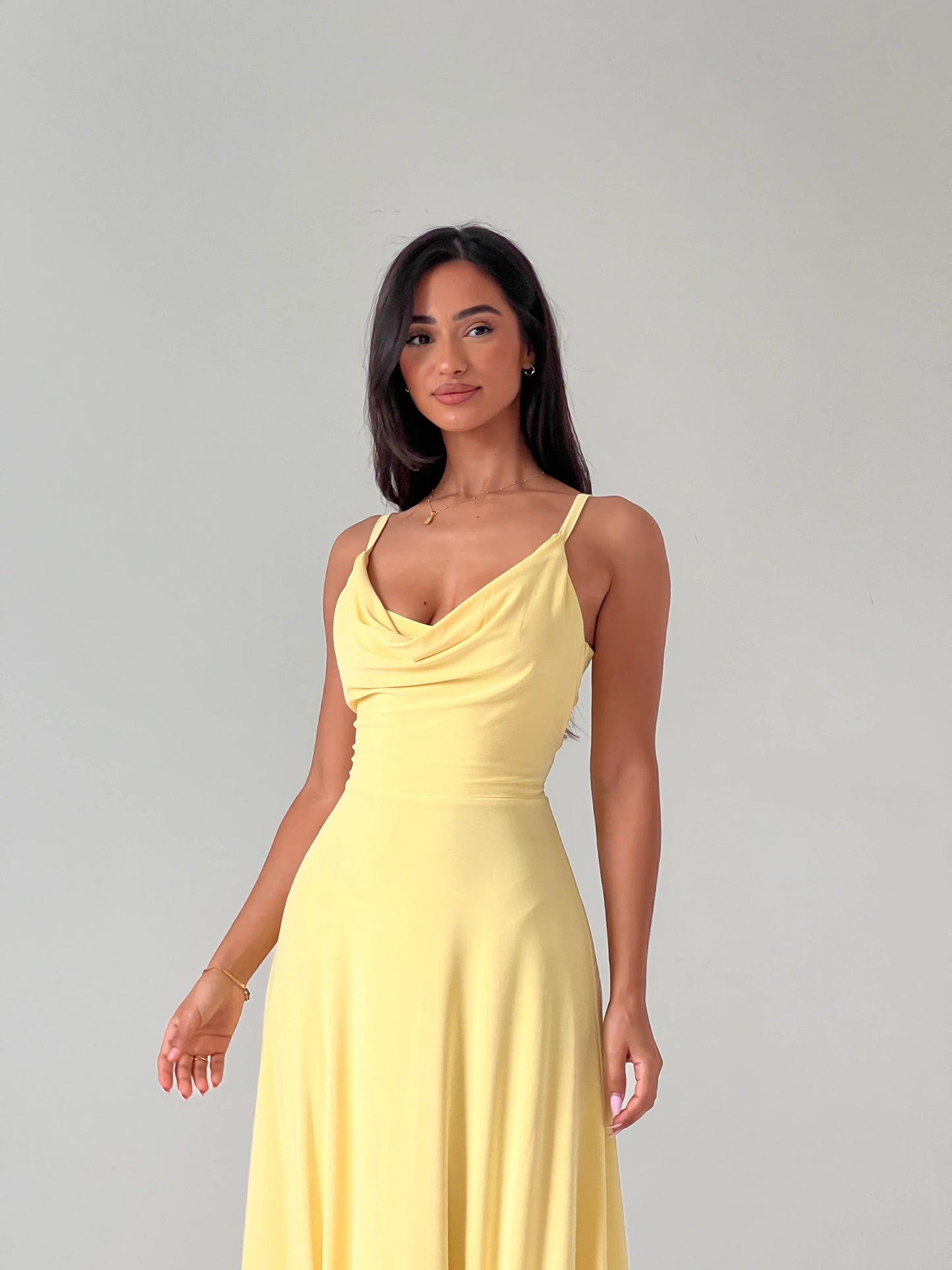 🔥Lulah Drape Maxi Dress with Built-in Bra(Our store’s products)