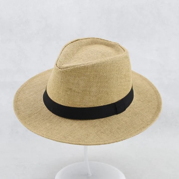 Unisex Classic Panama Hat-Delicate Hand Knitting(Manufacturer gets goods)