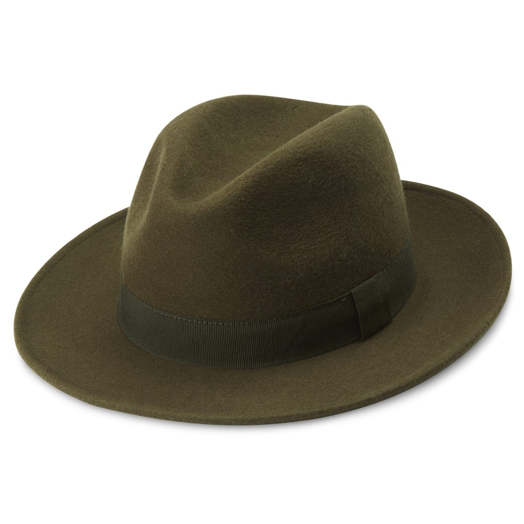 Alessandria Wool Fido Fedora