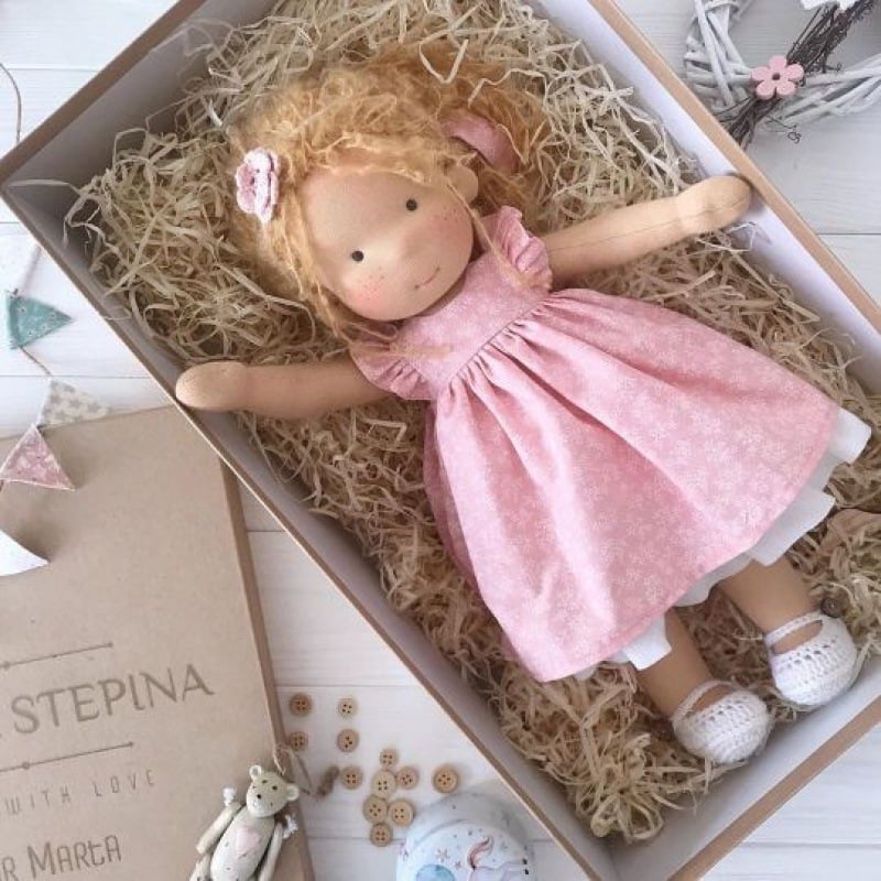 ALL🎁🎁The Best Gift for Kids-Handmade Waldorf Doll👧(Buy2 Free Shipping)