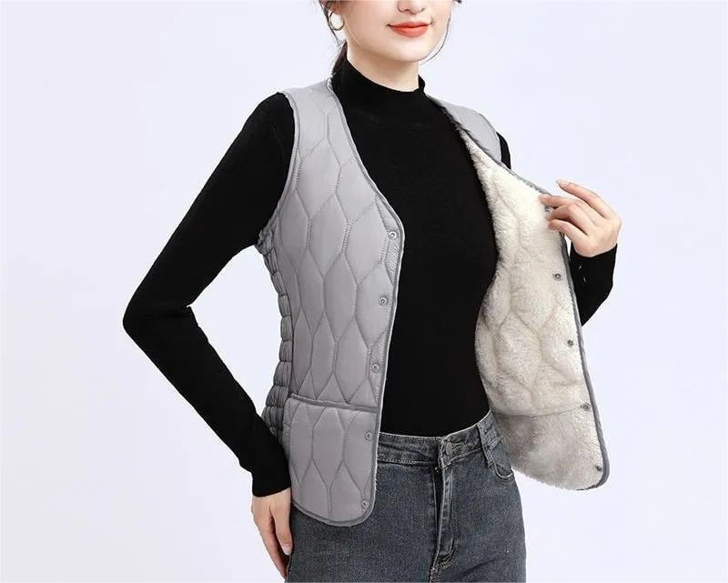 🔥Winter Hot Sale🔥New Sleeveless Thickened Vest