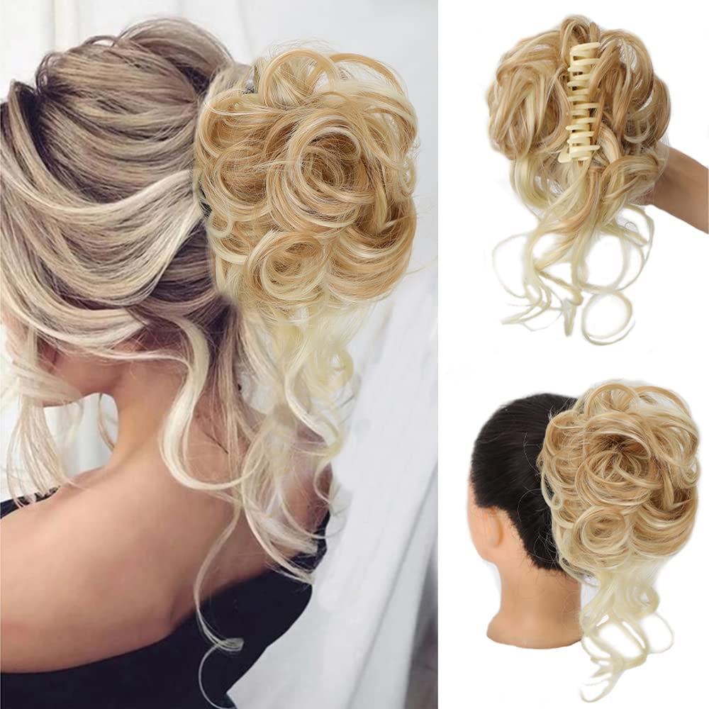 🔥Buy 1 Get 1 Free🔥Curly Bun Hair Claw Clips