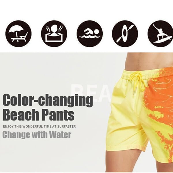 Men's Color Changing Swim Trunks🏊‍♂⏰Buy 3 Get 1 Free