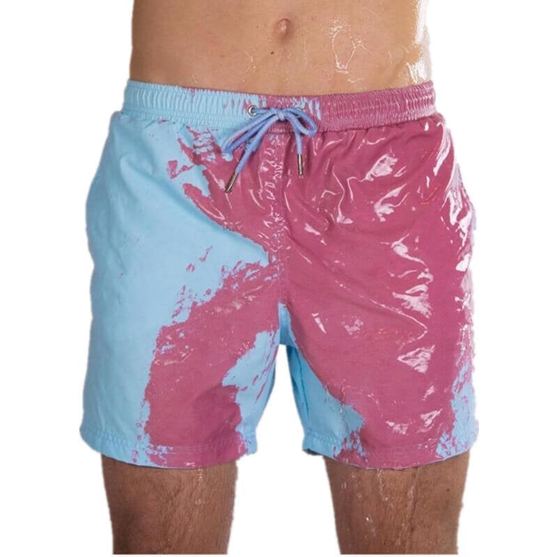 Men's Color Changing Swim Trunks🏊‍♂⏰Buy 3 Get 1 Free