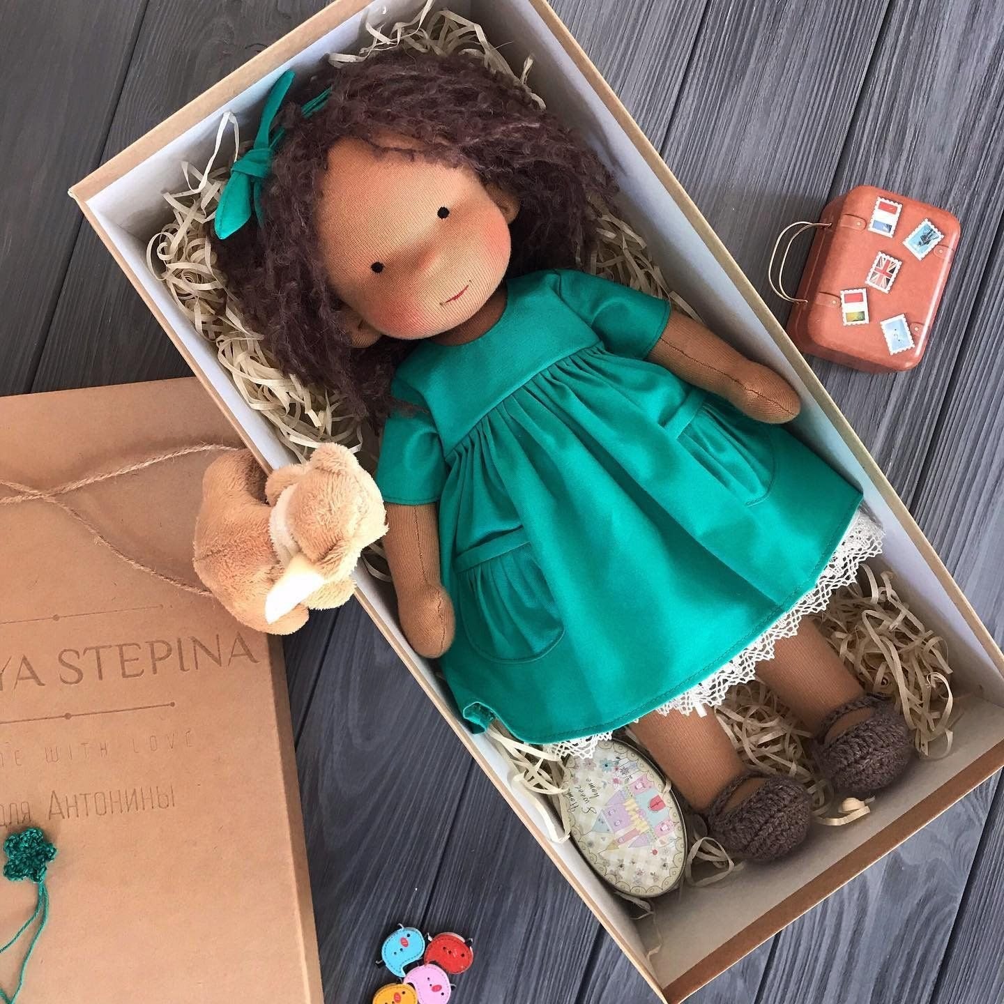 ALL🎁🎁The Best Gift for Kids-Handmade Waldorf Doll👧(Buy2 Free Shipping)