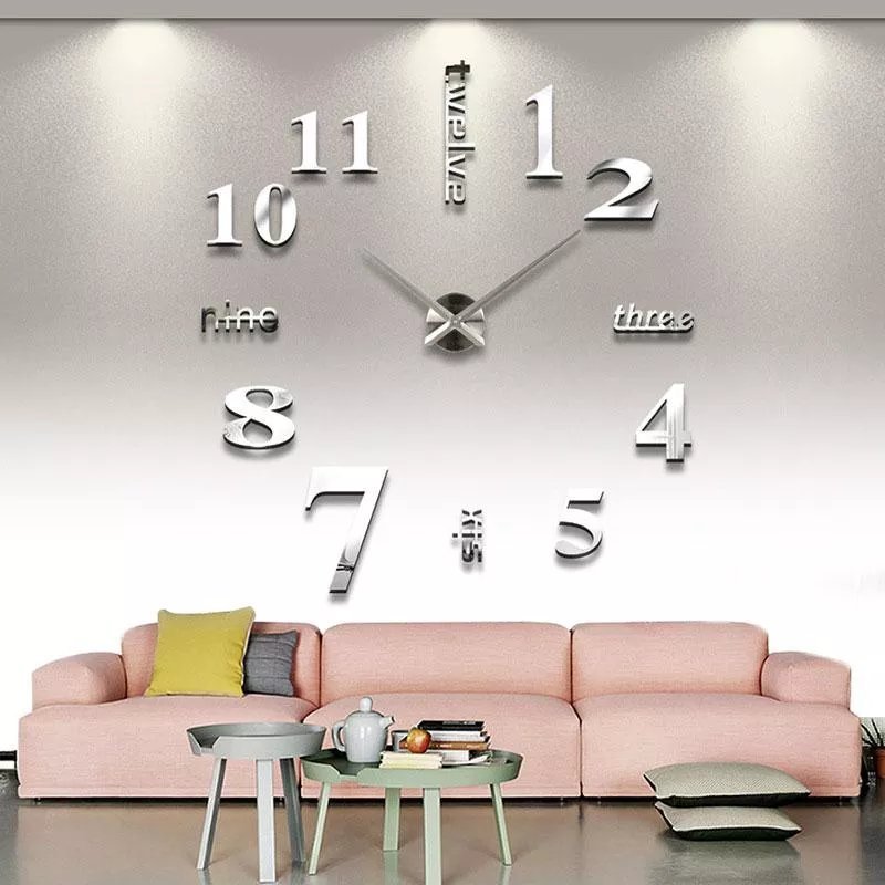 🔥Summer Hot Sale - 48% OFF 🔥MODERN DIY PUNCH-FREE WALL CLOCK