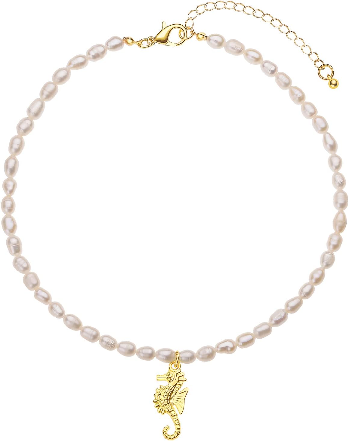 Fashion Women's Natural Freshwater Pearl Necklace