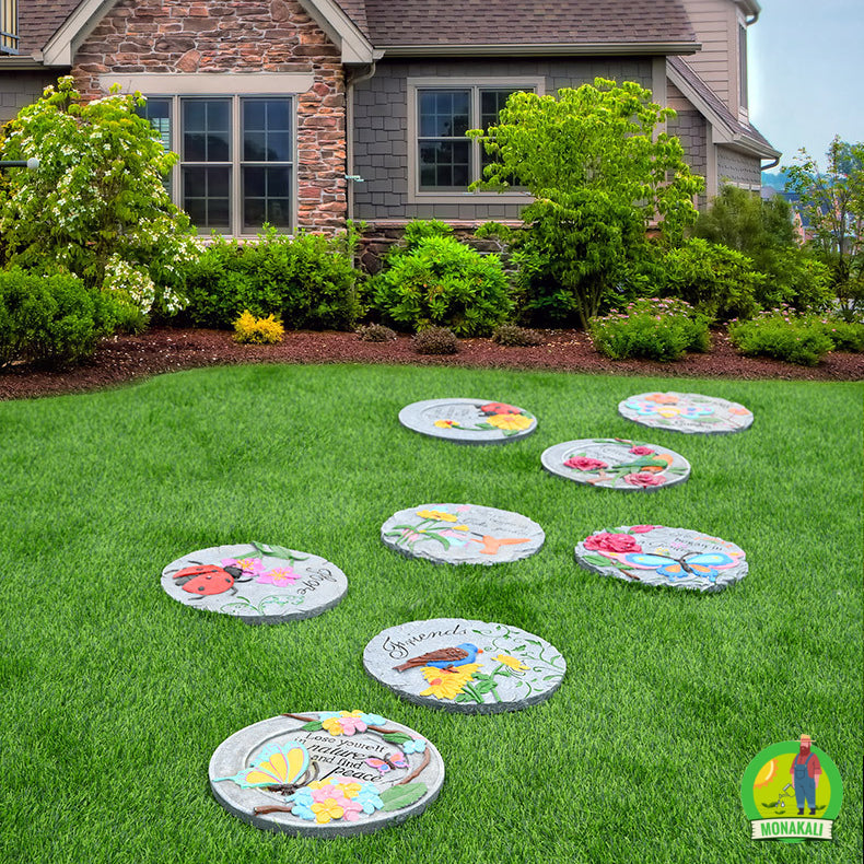 ✨Step into a dream garden! - Garden courtyard lawn stepping stone ornaments