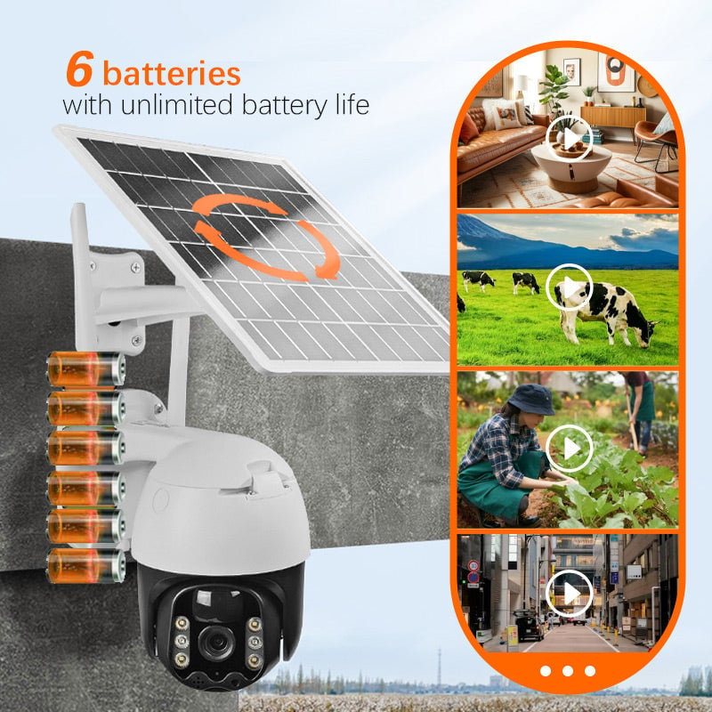 Free shipping🎥Smart Wireless Solar Surveillance Camera