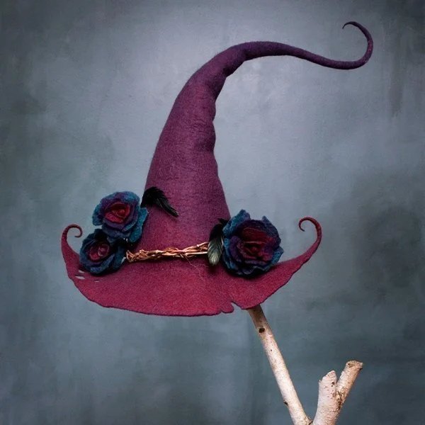 🔥 Last Day Promotion 49% OFF 🔥Halloween Party Felt Witch Hats