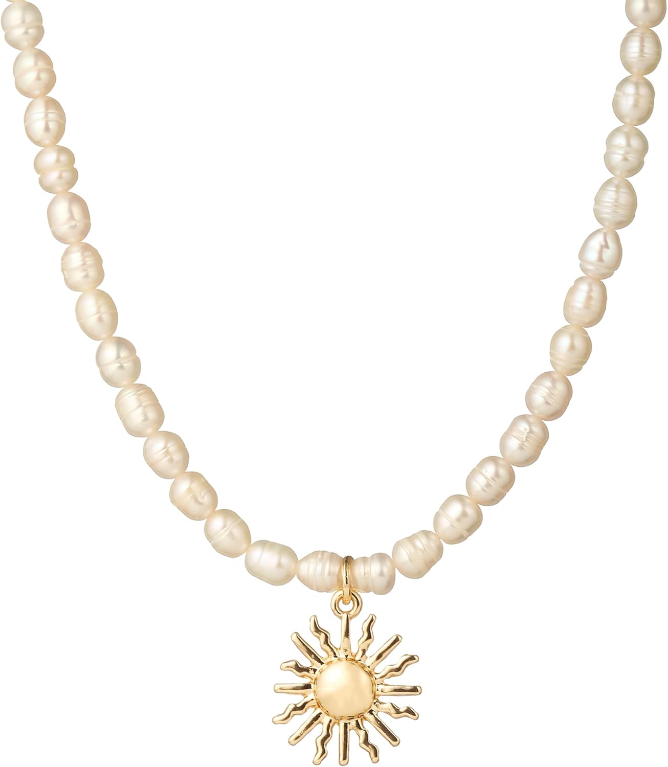 Fashion Women's Natural Freshwater Pearl Necklace