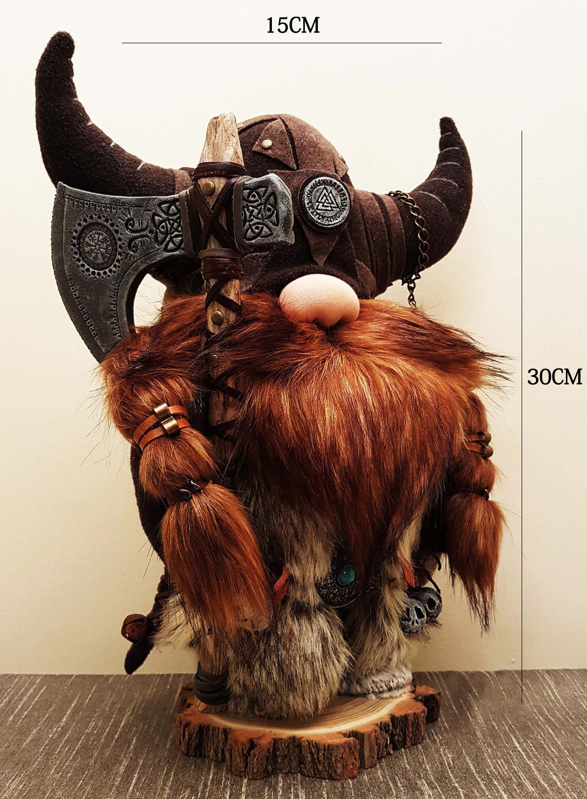 Viking Warrior Gnome doll-Buy 2 free shipping