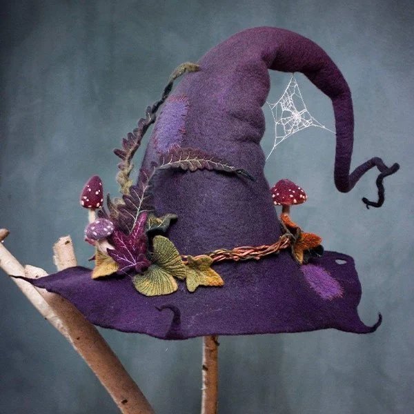 🔥 Last Day Promotion 49% OFF 🔥Halloween Party Felt Witch Hats