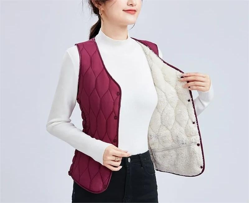 🔥Winter Hot Sale🔥New Sleeveless Thickened Vest