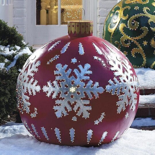 Outdoor Christmas PVC inflatable Decorated Ball🎉Christmas pre-sale 50% off