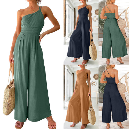 2024 Hot Sale🔥Spaghetti Straps Jumpsuit✨Buy 2 Free Shipping