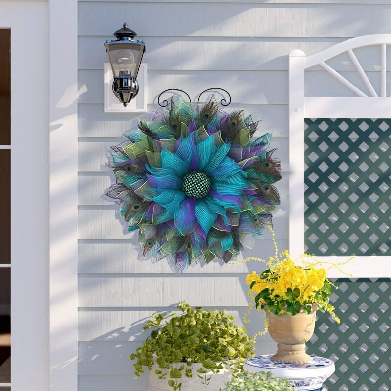 [50% OFF 🔥] Peacock pattern wreath - noble and unique home decoration