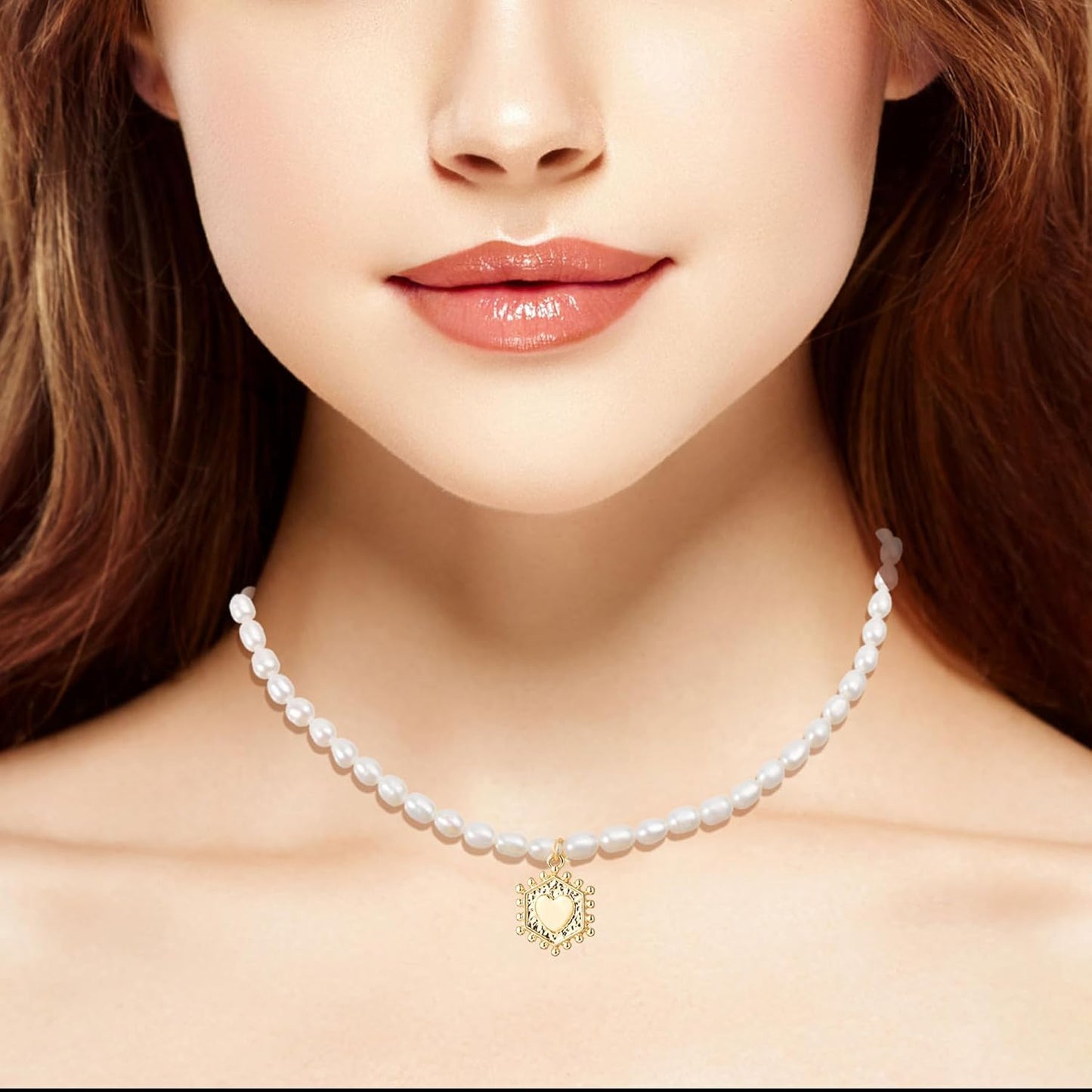 Fashion Women's Natural Freshwater Pearl Necklace