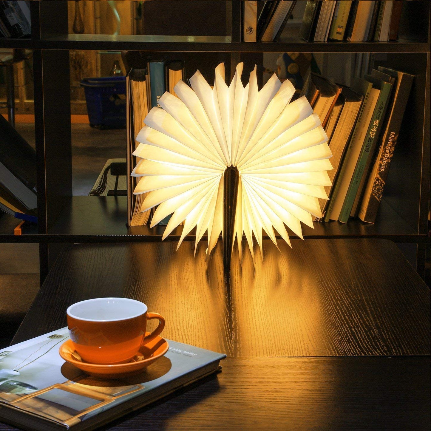 Folding Page Turning Night Lamp