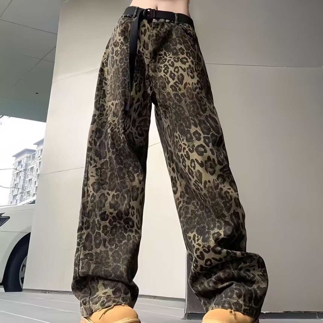 Viral Leopard Print Jeans(BUY 2 FREE SHIPPING)