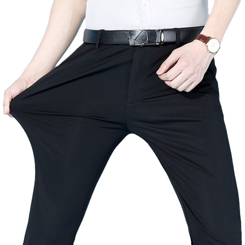 Men's Ice Silk Suit Pants