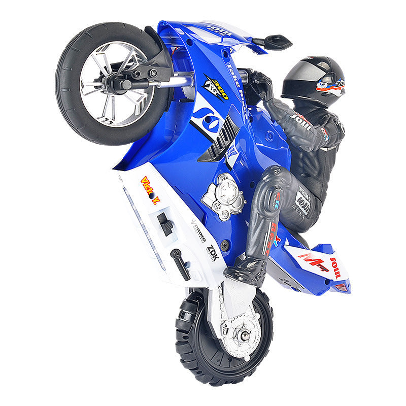 [Last day flash sale💥]1:6 Self-Balanced Standing Competitive Drift Remote Control Motorcycle Stunt Racing