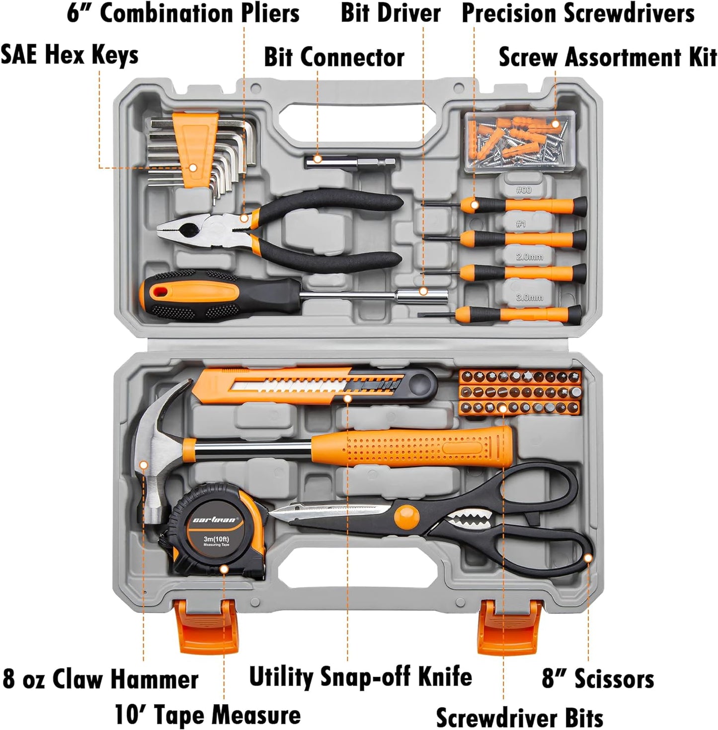 39-piece tool set