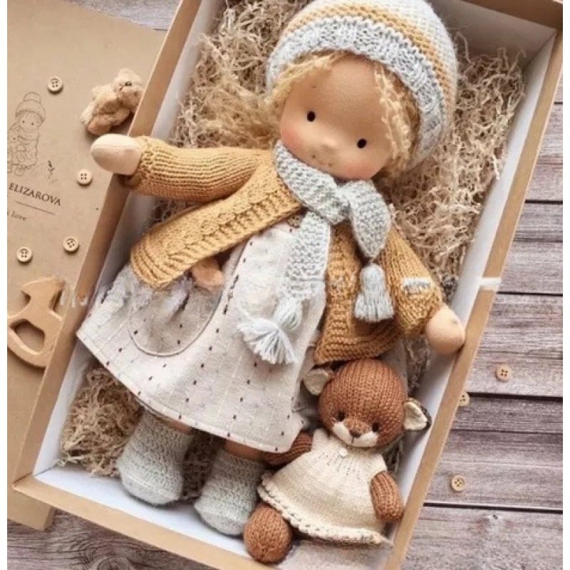 ALL🎁🎁The Best Gift for Kids-Handmade Waldorf Doll👧(Buy2 Free Shipping)