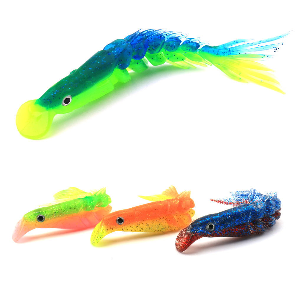 Multi-section flexible soft bait