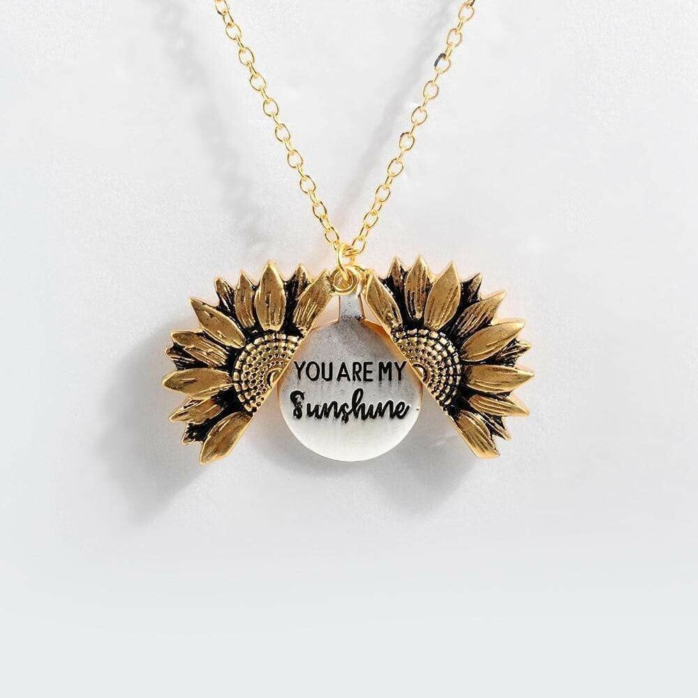 💓Last Day Promotion 49% OFF⇝🌞"You Are My Sunshine" Sunflower Necklace🌻