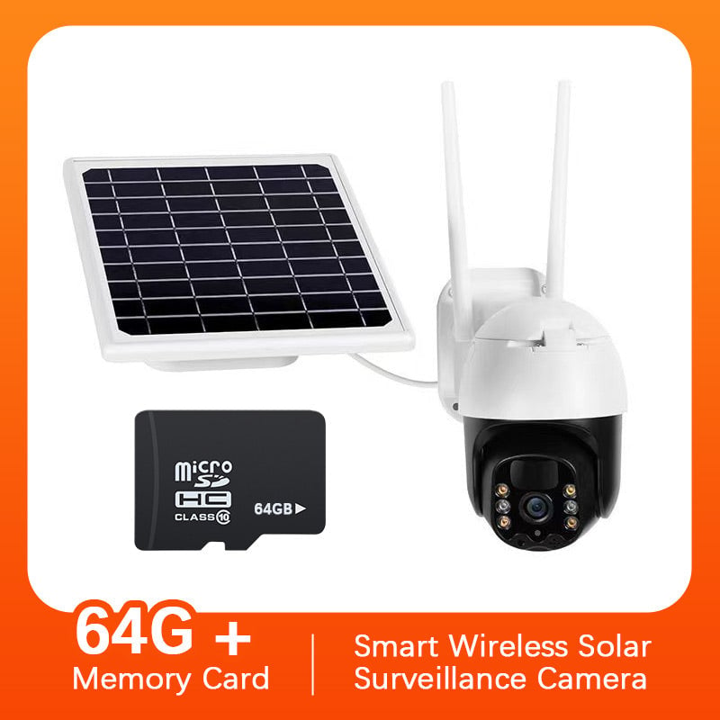 Free shipping🎥Smart Wireless Solar Surveillance Camera