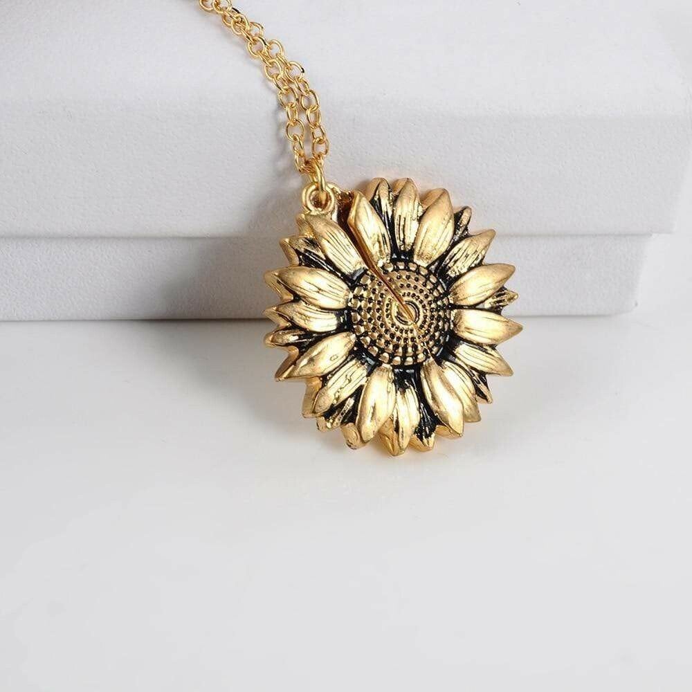 💓Last Day Promotion 49% OFF⇝🌞"You Are My Sunshine" Sunflower Necklace🌻