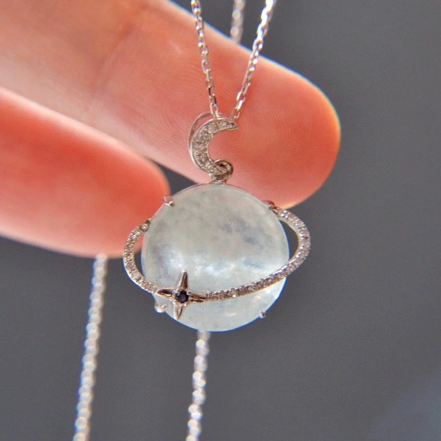 🔥49% OFF - Moon planet necklace