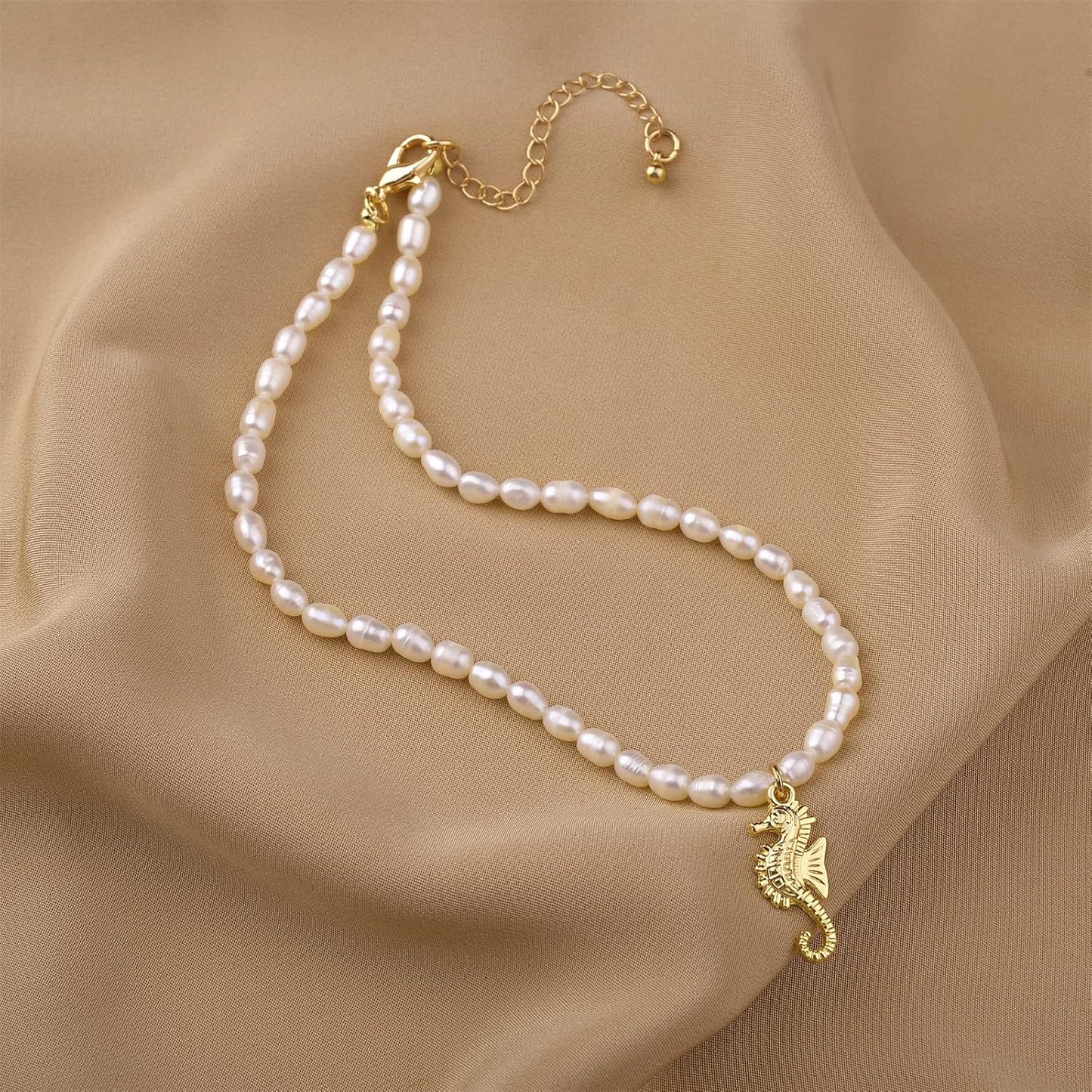 Fashion Women's Natural Freshwater Pearl Necklace