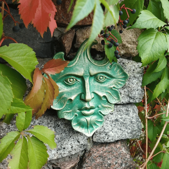 The "Green Man" Wall Art Sculpture