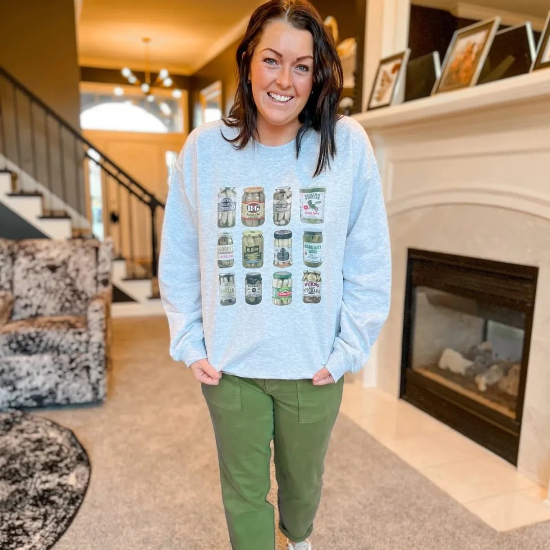 Pickle Jars Sweatshirt (Buy 2 Free Shipping)