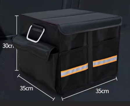 Car trunk storage box