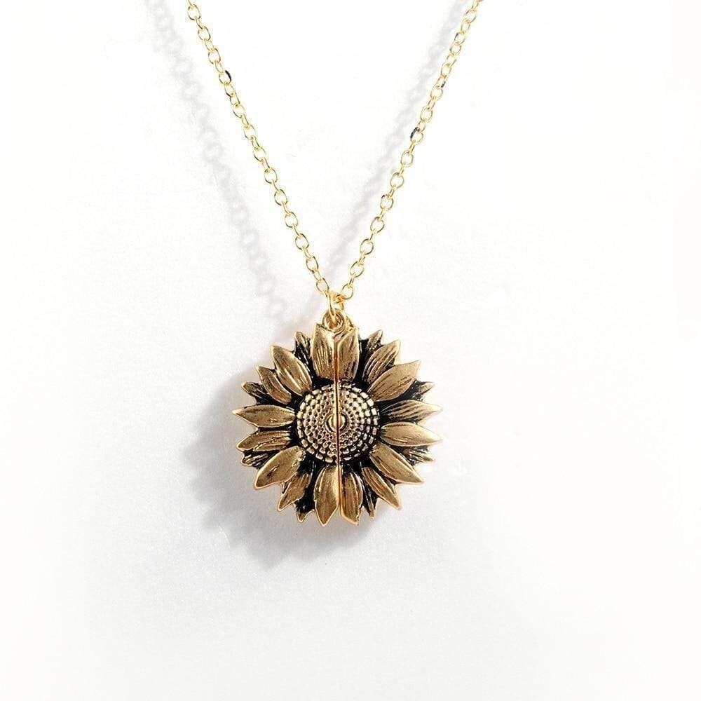 💓Last Day Promotion 49% OFF⇝🌞"You Are My Sunshine" Sunflower Necklace🌻