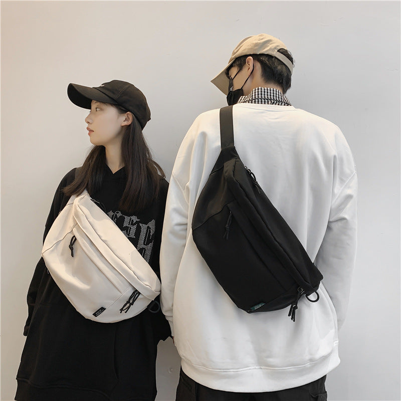 Men's and women's casual Japanese shoulder bags