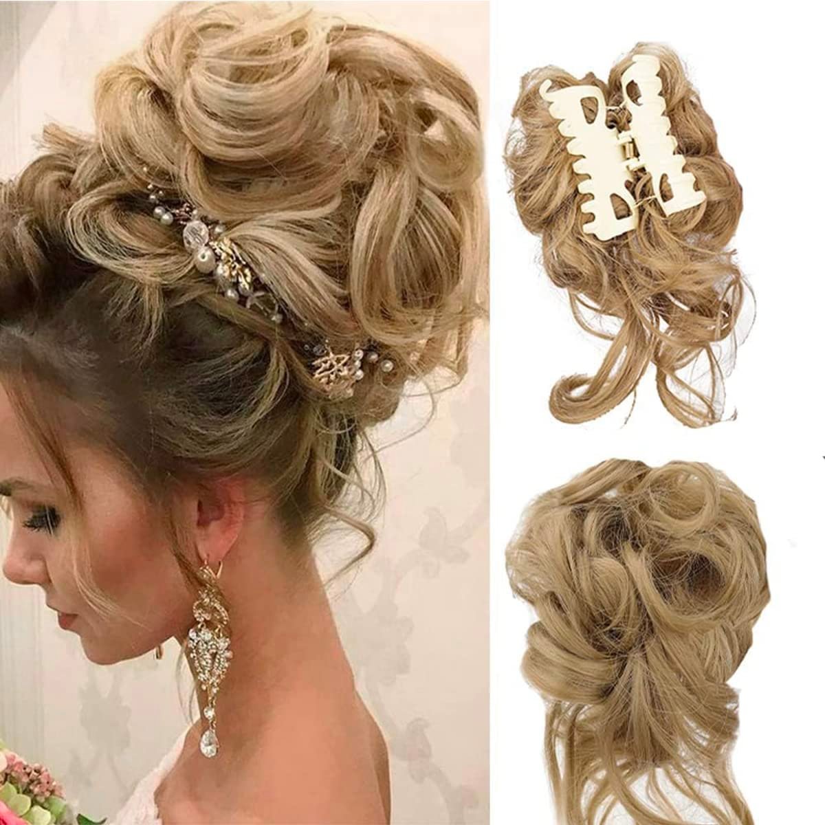 🔥Buy 1 Get 1 Free🔥Curly Bun Hair Claw Clips